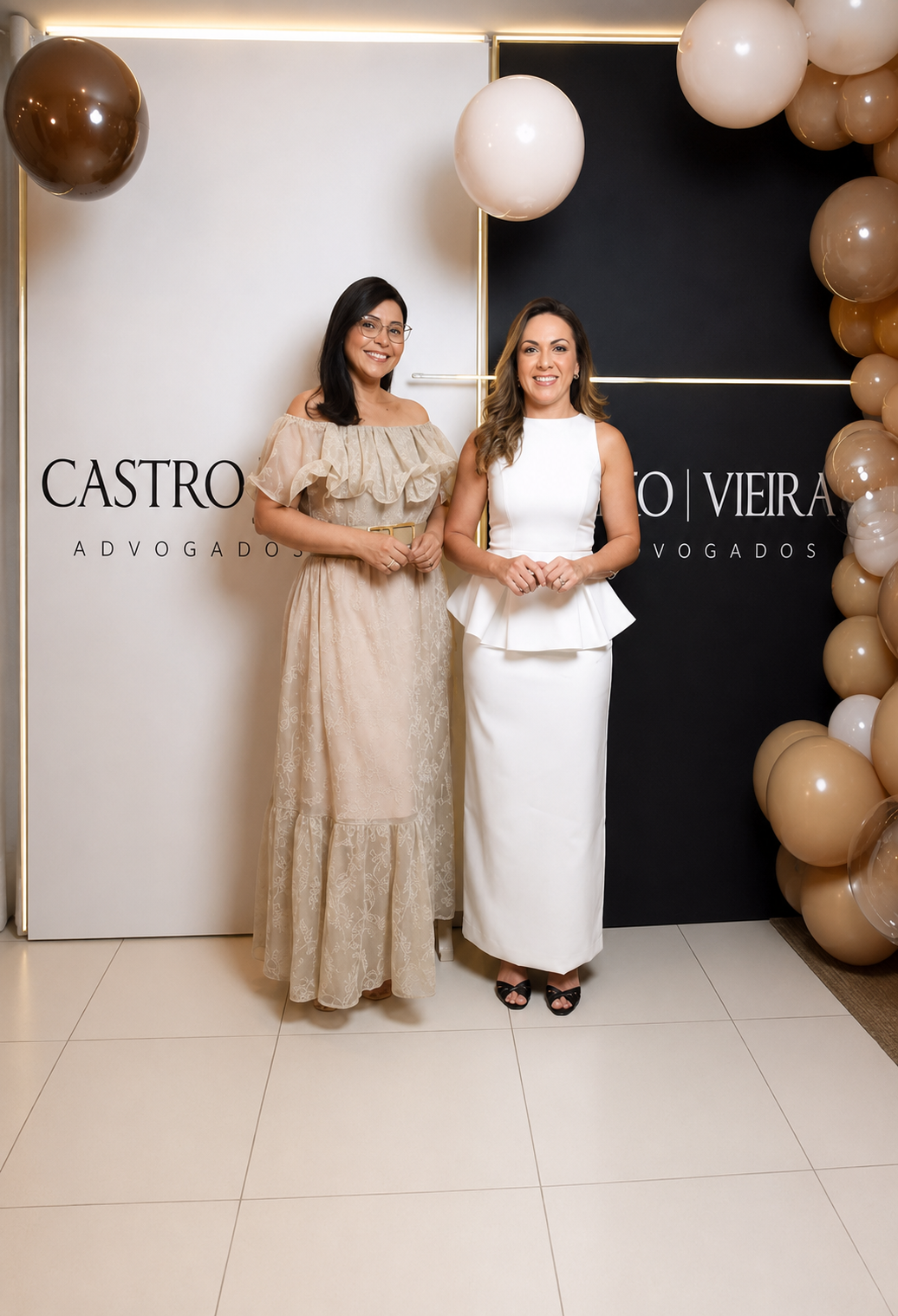 Érica e Leninha — sócias do Castro Vieira Advogados